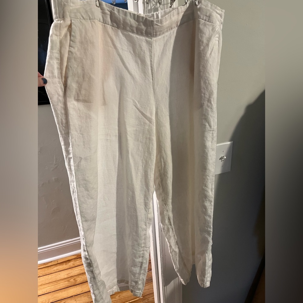 J. Jill Love Linen Cropped Pant